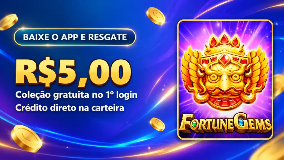 Coleção gratuita de R$5,00